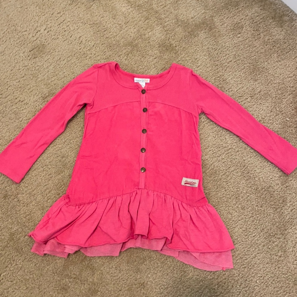 Naartjie pink blouse, size xs 3years